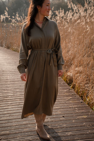 CTN 001 dress kaki soof – foto 4