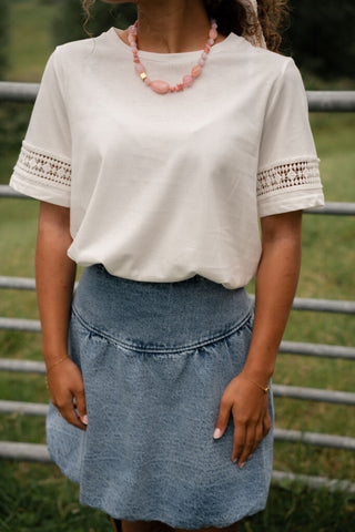 majo shirt ashley 80671 white – foto 2