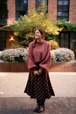 Coco skirt bordeaux