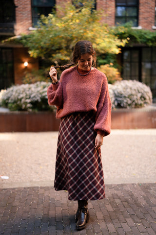 Coco skirt bordeaux