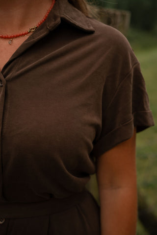 95261 anne dress brown – foto 4
