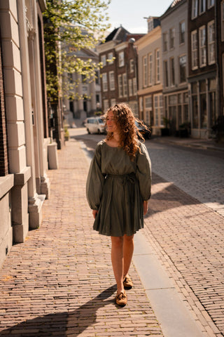 army dress braided ceintuur
