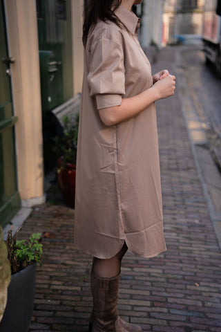 Dress 26SD031 taupe annie – foto 5