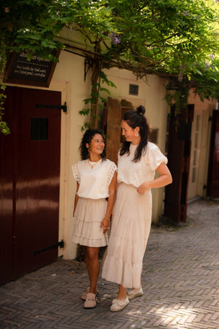 skirt vic boe beige – foto 5