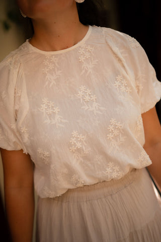 92108 blouse azzurro Anna offwhite