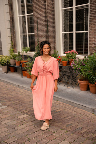 95277 pink dress long anneke – foto 4