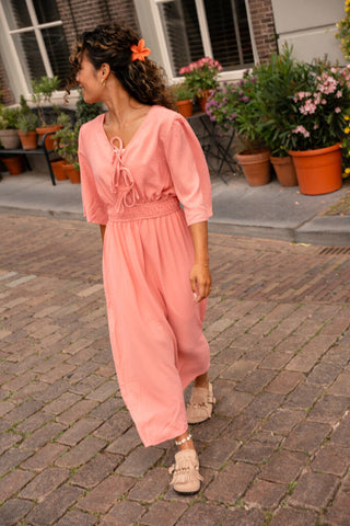 95277 pink dress long anneke – foto 3