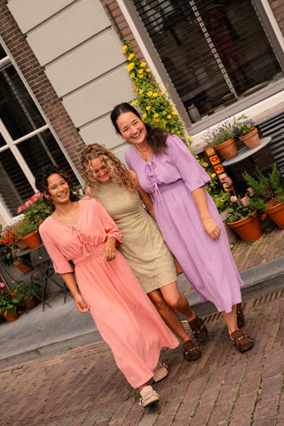 95277 lilac dress long anneke – foto 2