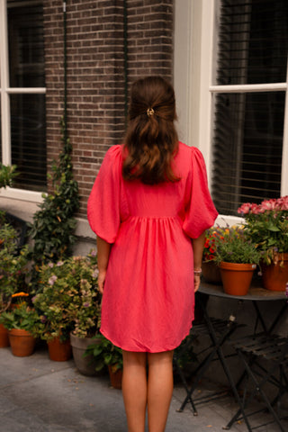 veerle dress azzurro 5670 fuchsia – foto 4