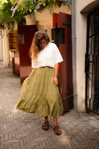 olive skirt vic boe – foto 3