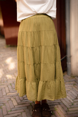 olive skirt vic boe