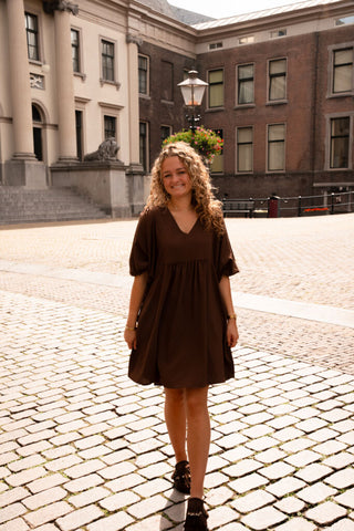 veerle dress azzurro 5670 brown