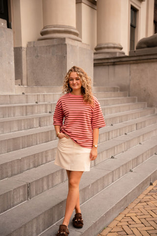 94105 beige skirt short eva – foto 3