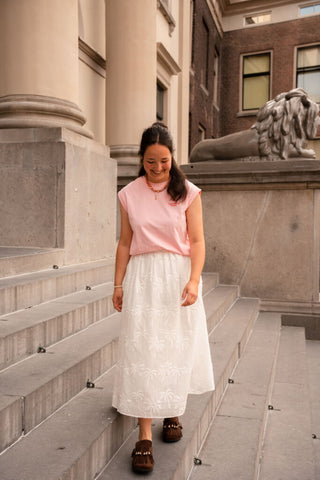 81545 white skirt femme – foto 2