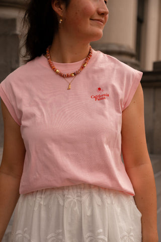 9173 pink t-shirt california