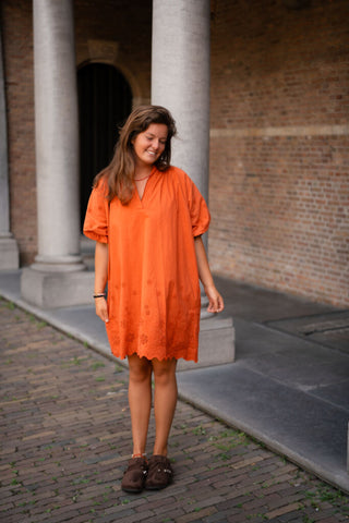 romee rust dress