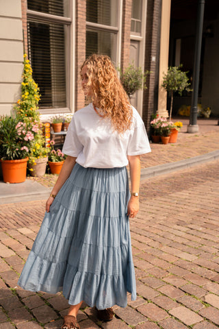 blue skirt vic boe – foto 3