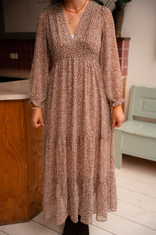 dress bambino beige long