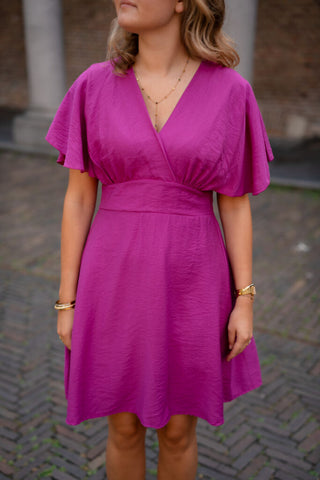 azzurro 8822 dress lucie magenta – foto 2