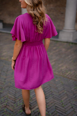 azzurro 8822 dress lucie magenta – foto 6