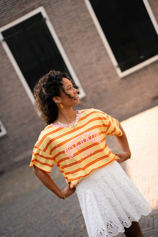 yellow/red cote d'azur t-shirt – foto 4