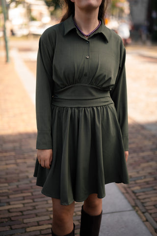 Azzurro dress Lianne army