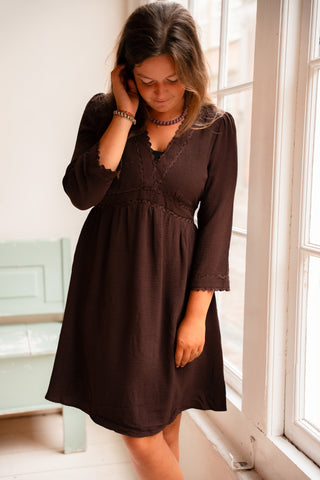choco dress maje