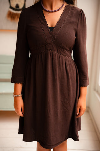 choco dress maje