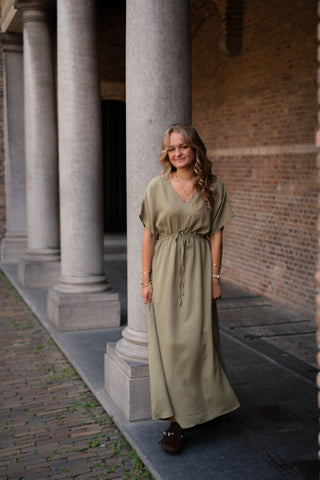 Green dress Lena 95262 Azzurro