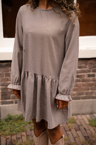 lala dress pied 2139 marron