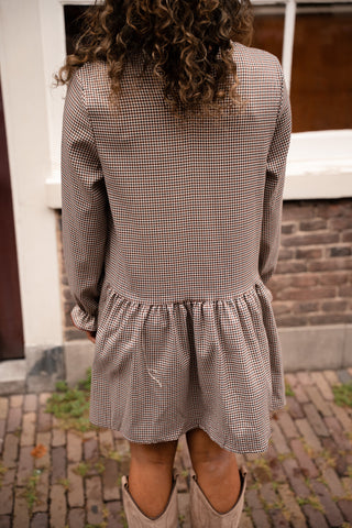 lala dress pied 2139 marron