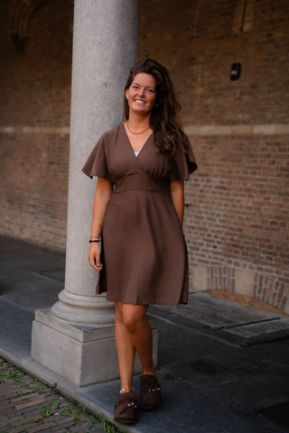 azzurro 8822 dress lucie brown