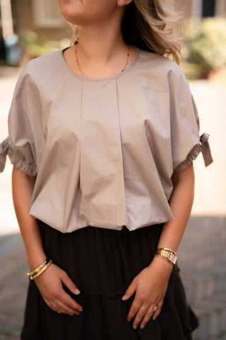 Sief top greige 92827