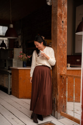 beige cardigan nova