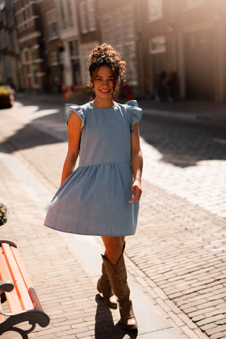 blue ciel denim dress milo 2655 – foto 6