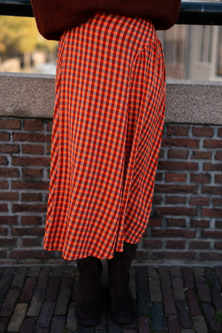 Skirt long  Cato orange