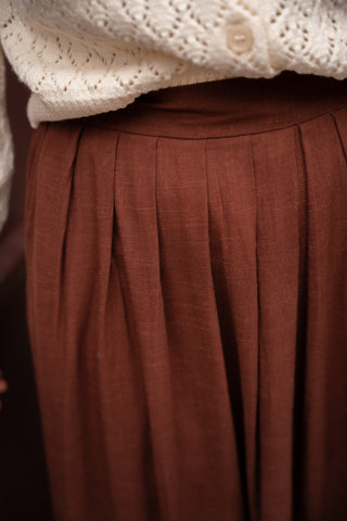 Elena skirt brown
