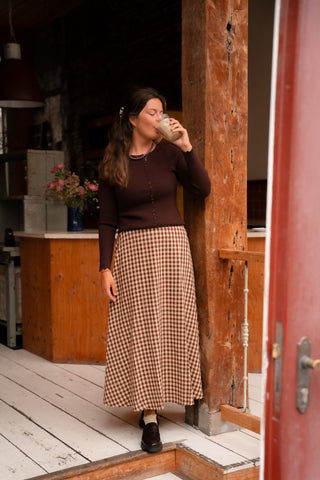 Dorothy cardigan brown
