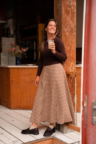 Dorothy cardigan brown