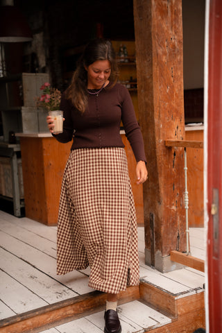Dorothy cardigan brown