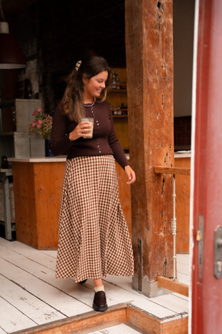 Dorothy cardigan brown