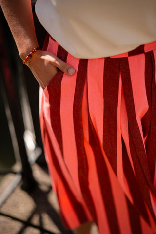 lovi skirt striped pink/red – foto 4