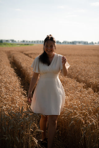 azzurro 8822 dress lucie beige