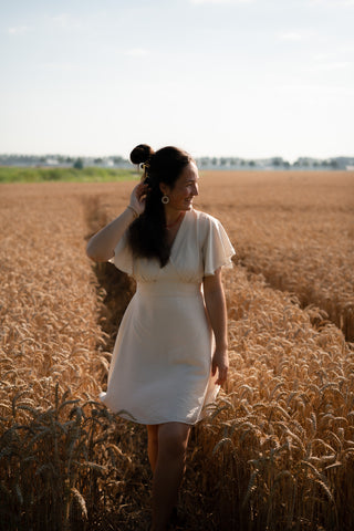 azzurro 8822 dress lucie beige