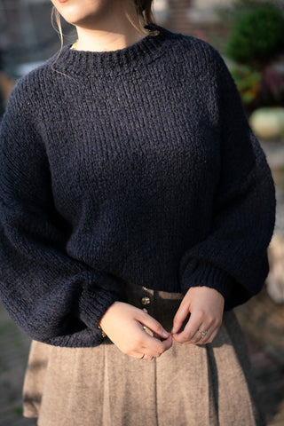 Saar knit navy