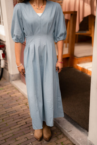 95226 dress blue kara azzurro – foto 2