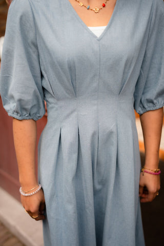 95226 dress blue kara azzurro – foto 3