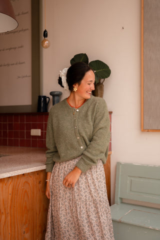 Lola perfect cardigan olive