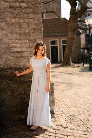 CC Fr31 dress lynn light blue – foto 6