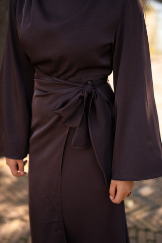Dress long brown Rosa